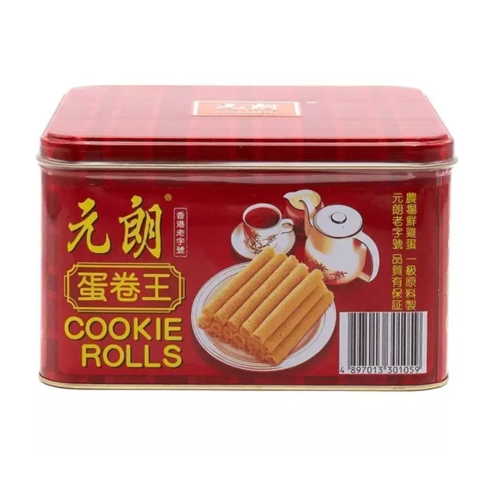 Eulong Cookies Rolls Tin 16 OZ